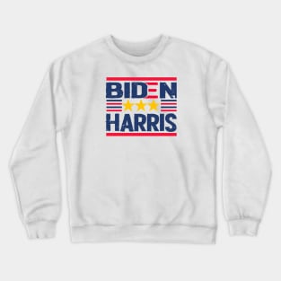 biden harris for president stars Crewneck Sweatshirt